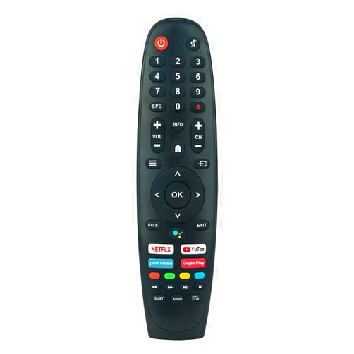 WINFLIKE Voice Remote Control Replace for TD Systems/BLAUPUNKT/ARRQW/SANSUI TV Remote EC32V2HA 43UA10V3 55UA10V3 65UA10V3 75UA10T1 for Caixun Android TV RO 75LEG RO 50LEG RO 55LEG RO 65LEG 43UA20V3