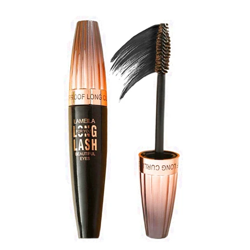 Generic 8D Silk Fiber Lash Mascara Waterproof Long Lasting Black Extension Eyelash Curling Makeup Mascara Cosmetic X6W1 Lengthening Eyel
