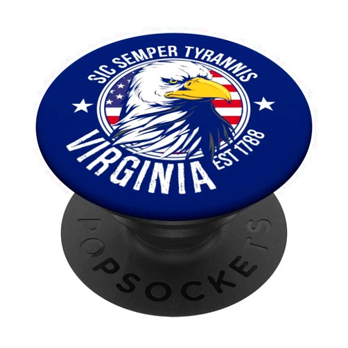 Virginia State Virginia PopSockets Swappable PopGrip
