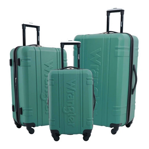 Wrangler Astral Travel Luggage, Sage Brush, 3 Piece Set