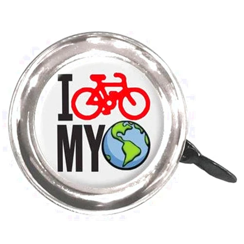 Clean Motion Swell Bicycle I Bike My Planet Bell, Chrome