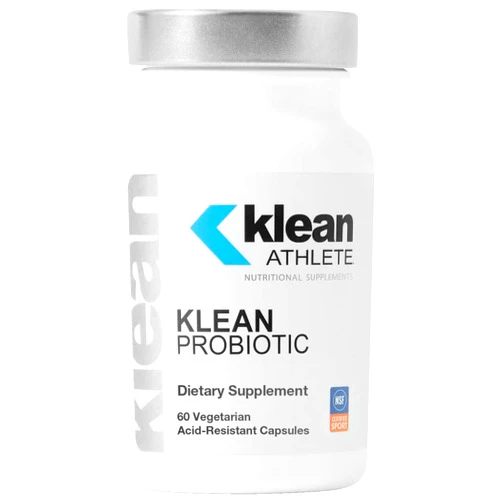 Klean ATHLETE Klean Probiotic | Shelf Stable Probiotic to Support Immune System and Overall Health of The Digestive System | NSF Certified for Sport | 60 Vegetarian Acid-Resistant Capsules
