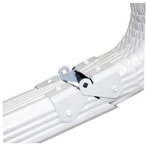 Zip Hinge 3 Pack | 2-6 Pack Set Downspout Gutter Hinge - Fits 2x3, 3x4, 5 inch, 6 inch - Universal Fit - Made in The USA