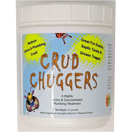 Crud Chuggers Enzymes Crud Chuggers 2.3lb Jar Grease Trap & Drain Enzyme Treatment