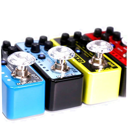 MOOER Shrooms Clear Footswich Topper Guitar Effects Pedal Cap Multi Processor Pedalboard Toppers