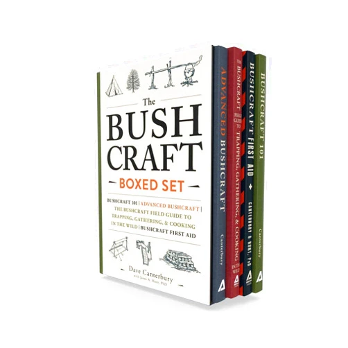 Dave Canterbury,Ph.D. Jason A. Hunt The Bushcraft Boxed Set: Bushcraft 101; Advanced Bushcraft; The Bushcraft Field Guide to Trapping, Gathering, & Cooking in the Wild; Bushcraft First Aid (Bushcraft Survival Skills Series)