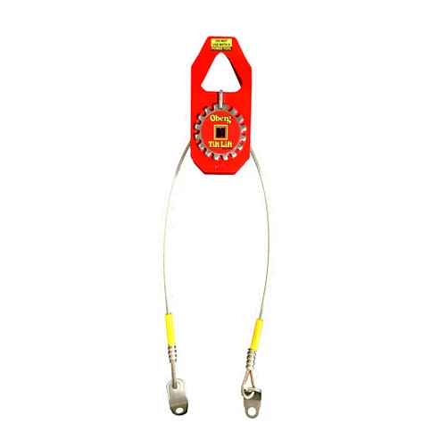 Oberg Tilt Lift Engine Hoist Sling | No Chain Hoist Hassle | 1 Ton Capacity | 45 Degree Tilt | Single Hand Operation | Easy Engine Swap | Mounting Cleats Fasten to Any Engine | 3 to 1 Safety Factor