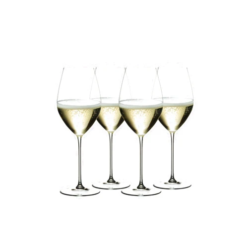 Riedel Veritas Champagne Wine Glass Pay 3 Get 4 Drinkware, 445ml