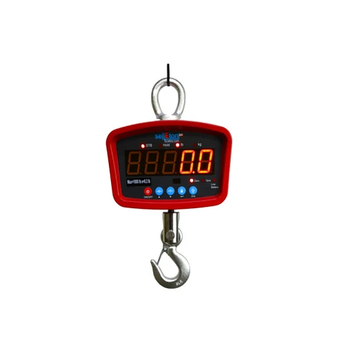 Liberty Scales Liberty LS-924 Medium General Purpose Crane Scale with LED Display Screen, Digital Warehouse Hanging Weight Scale | 1000 lb x 0.2 lb