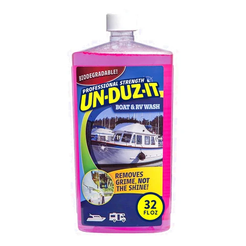 UN-DUZ-IT Legend Brands Boat and RV Wash - Premium Cleaning Formula Concentrate, True Marine Safe, Low Foaming, Biodegradable cleaner, 32 Fl. Oz.