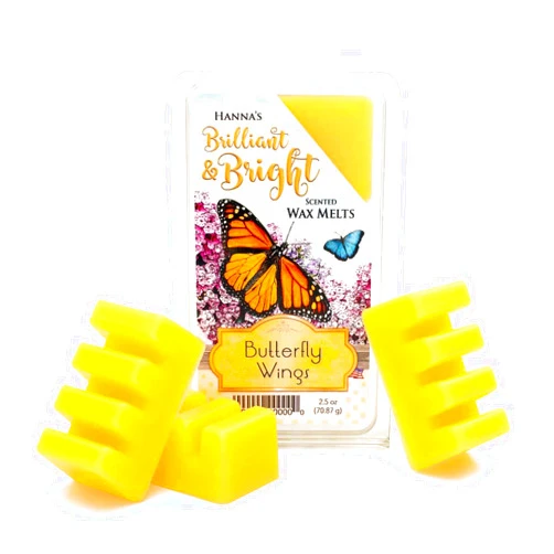 Shivpiin Candlemart by Hanna's Candle Company Butterfly Wings Scented Wax Melts
