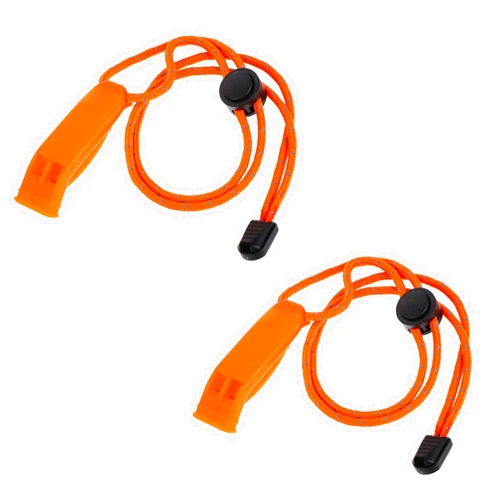 Molain Emergency Whistles with Lanyard, Safety Whistle Survival Shrill Loud, Marine Whistle with Adjustable Reflective Lanyard for Boating, Swimming, Water Survival, Hiking, Camping, Climbing