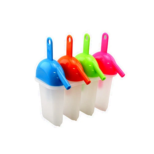 Dependable Industries inc. Essentials Ice Lolly Pop Mold Popsicle Maker with Straw Makes BPA Free Just Pop In The Freezer for a Healthy Snack