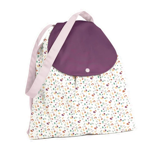 Esembly NEW Day Bag, Wet Dry Bag for Cloth Diapers - Waterproof, Reusable and Washable - Multipurpose Diaper, Pool, Beach, Gym and Travel Bag with Two Compartments - One Size, Terrazzo