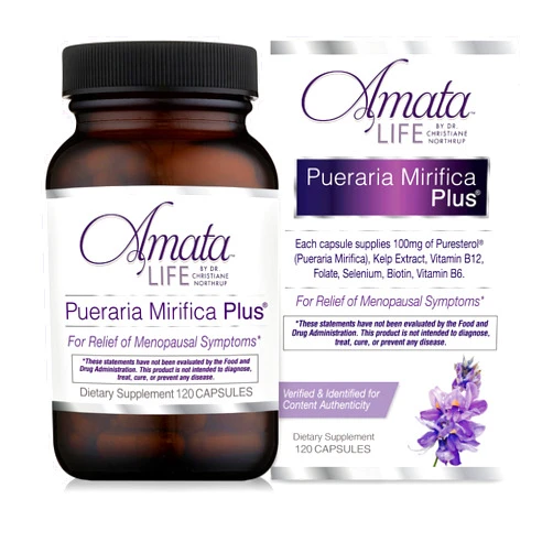 Amata Life by Dr. Christiane Northrup Pueraria Mirifica Plus Capsules 60 Day