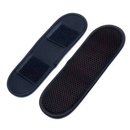 TUOREN 2 Pack Replacement Shoulder Pad Padded Cushion for Guitar Strap Accessories Black