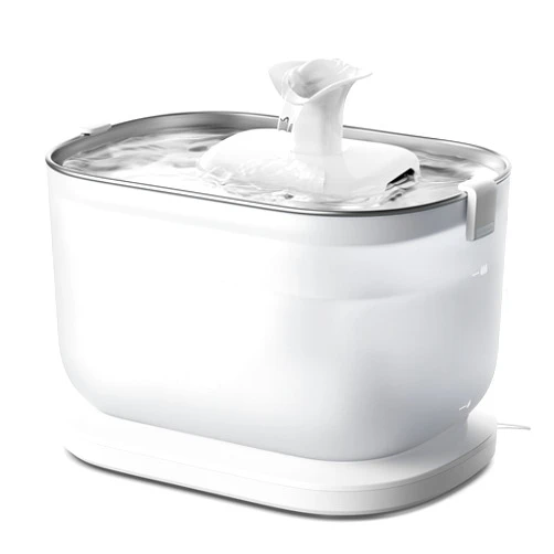 PETLIBRO Cat Water Fountain with Wireless Pump, 2.5L/84oz Pet Water Fountain for Cats Indoor Stainless Steel, Cat Water Dispenser with Two Flow Modes, Pat Fountain for Drinking Easy Clean, BPA-Free