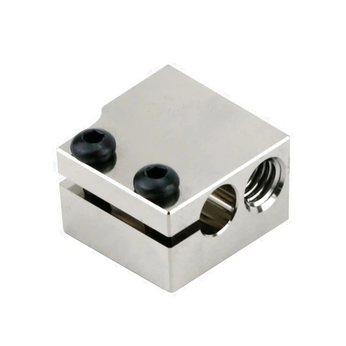 DORUNDEA Upgrade High Temperature Plated Copper Volcano Heater Block Compatible with Anycubic Vyper Kobra Max/Kobra Plus, Artillery Sidewinder X1 X2 Genius Titan Aero Extruder Volcano Hotend Parts 3D Printer