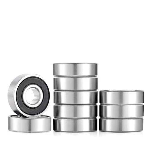 Donepart 608-2RS Bearings 10 Pack, 8x22x7mm Double Rubber Sealed Pre-Lubricated Ball Bearings C3, for 3D Printer, Fidget Spinner, Roller Skate, Scooter, Electric Motor