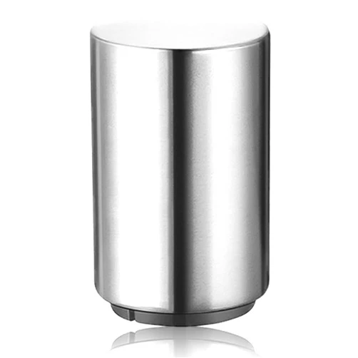 SmaringRobot Premium Automatic Beer Bottle Opener (Stainless Steel), No Damage to Caps, Portable Push Down and Pop Off Magnetic Cap Catcher, QUICK Fun Bartender Openning Tool for Corkscrew Lid Home Bars Kitchen