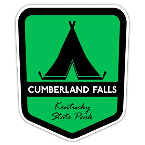 Squiddy Cumberland Falls State Park Kentucky - Vinyl Sticker Decal for Phone, Laptop, Water Bottle (3