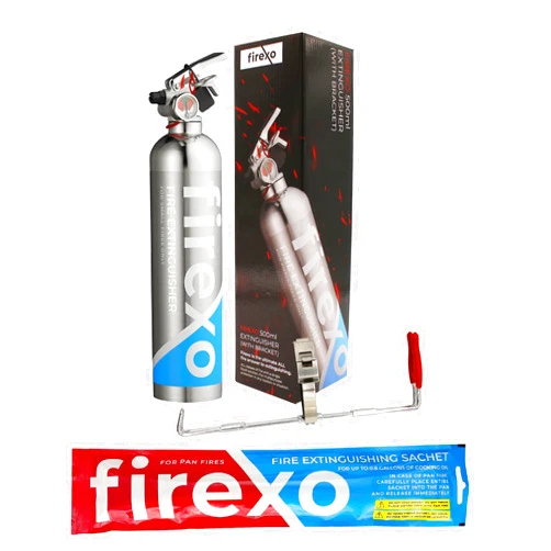 Firexo All Fires Extinguisher and Cooking Pan Extinguisher Value Pack