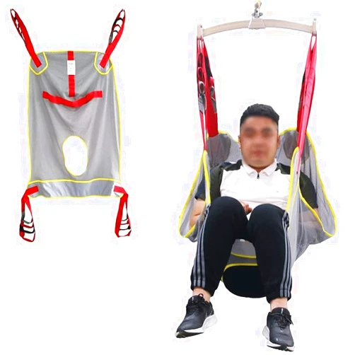EHVYBDX Lifting Sling, Lifting Sling Hoist, Elderly for Patient Lifts and Ceiling hoists, Lifting Sling, Leg Lifter Mobility aid