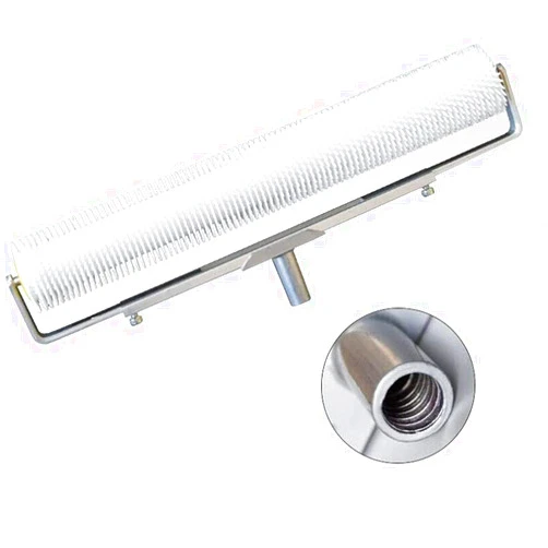 T-king Self Leveling Cement Defoaming Spike Roller Epoxy Roller Flooring Tools Remove Bubbles (20 Inch)