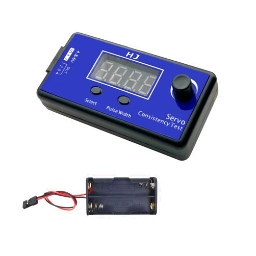 MEIVIFPV RC Digital Servo Tester ESC Consistency Tester for RC Helicopter Airplane RC Car Servo Motor Throttle Display