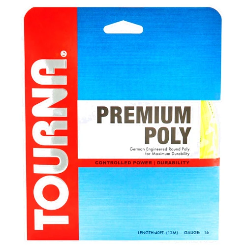 Tourna Premium Poly Durable Tennis String