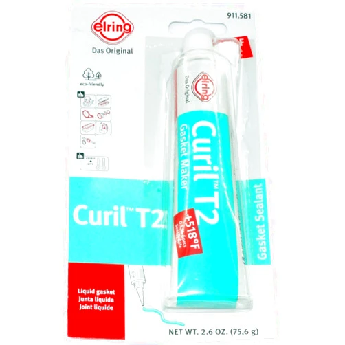 OVERSTOCKDIRECT Elring Curil T2 911.581 Liquid Gasket Non-Hardening, Temperature-Resistant Sealing Compund 70ml Replaces Curil T 246.948 Curil T 471.180 and Curil T 911.580 60ml