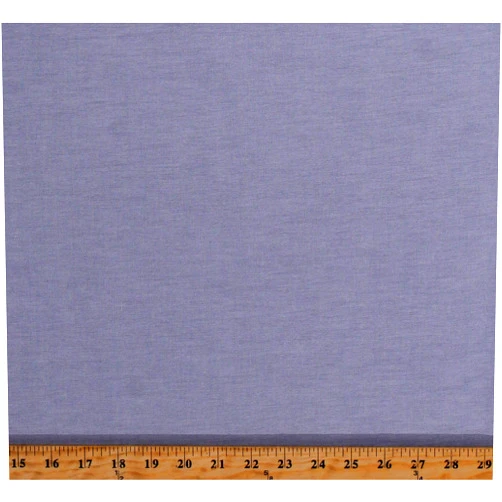 Fields Fabrics Cotton Chambray Blue 44