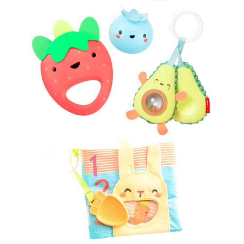 Skip Hop Baby Musical Toys Gift Set, Farmstand Fresh Picks, 3 Months+