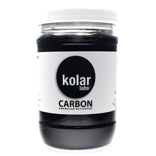 Kolar Labs Crystal Cal Activated Carbon – Large Jar, Activated Charcoal for Aquariums and Fish Tanks