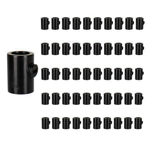 MINS Familio Lamp Fixture Replacement- 301 Cable Glands Light Wire Connectors- Lamp Parts for Repair Easy to install Wiring Pendant Ceiling Table Floor Lamp(50PCS, Black)