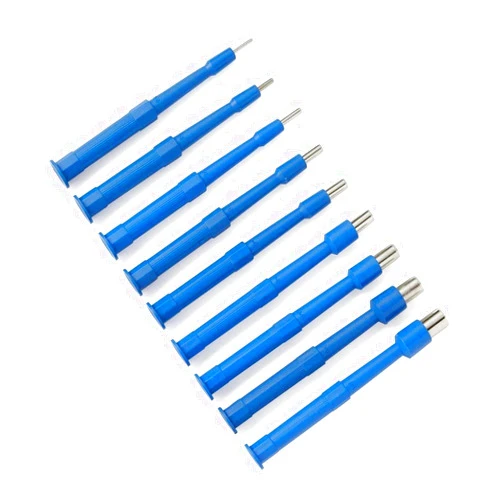 MedBlades Disposable Biopsy Punch, Sterile Biopsy Dermal Punch for Piercing, Stainless Steel Skin Piercing Tool with Protective Handle (Box of 25)(1.5 MM)
