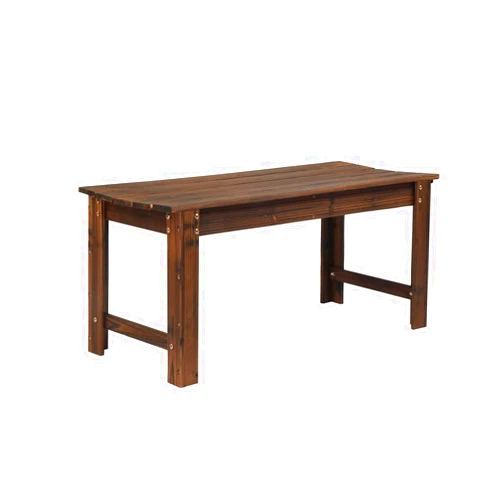 VINGLI Outdoor Wood Bench, 40