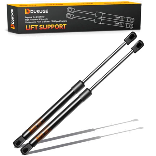 Dukuge SE180P70 18 inch 70 lbs/312N Gas Strut Spring Shocks Lift Support for Leer Camper Shell Truck Cap Canopy Topper Rear Window, Pack of 2PCS