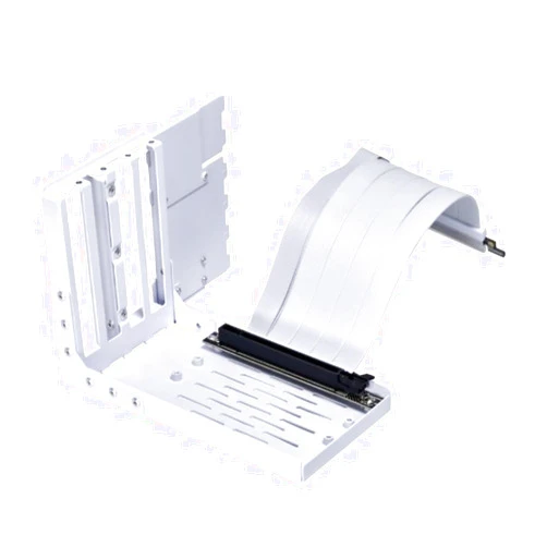 Lian Li Universal 4-Slots GPU KIT (with Gen 4 Riser), White Color- VG4-4-V2W