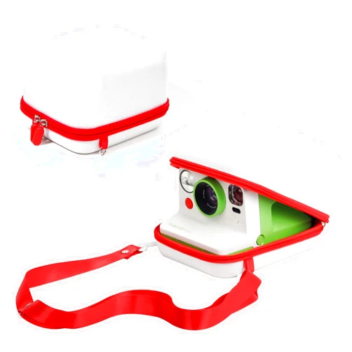 WOGOZAN Protective Case for Polaroid OneStep, OneStep+, Onestep 2,Now, Now+ Gen 2, I-Type Instant Film Camera - Hard Shell Camera Case with Adjustable Shoulder Strap （White）(No Camera)