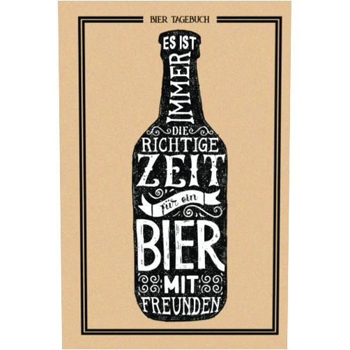 Papeterie Bleu Bier Tagebuch (German Edition)