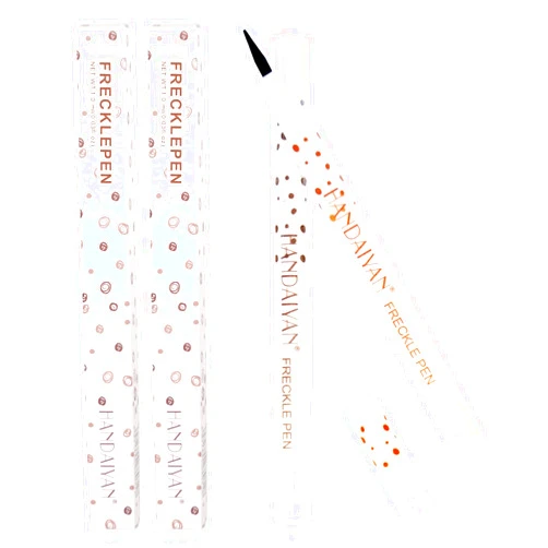 Equusecured Freckle Pen 4 Colors Available, Natural Lifelike Freckle Makeup Pen, Waterproof Long Lasting Quick Dry - Light Brown, Natural Coffee, Chestnut, Dark Brown