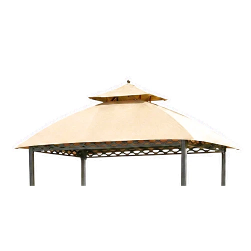 Garden Winds Durable Replacement Canopy Top Cover Compatible with The L-GG093PST-B Pinehurst Grill Gazebo - Classic Sand, 350