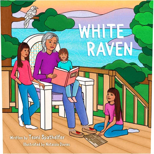 By Teoni Spathelfer (Author), Natassia Davies (Illustrator) White Raven (Little Wolf Series, 2)