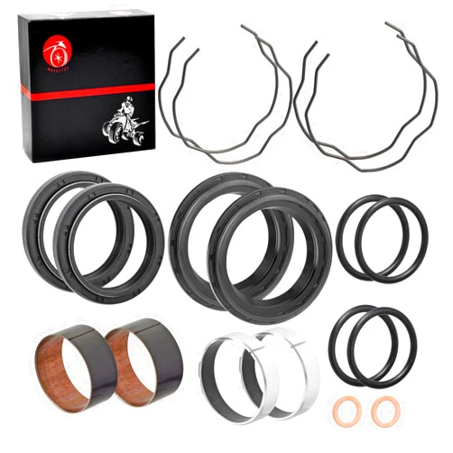 MOTO1988 Fork Bushing Dust Oil Seals Kit for Honda Shadow 750 VT750 C/CD/CD2/CDA/CDB/CDC/CDD 1998-2003 Shadow 1100 VT1100 C2 2000-2007