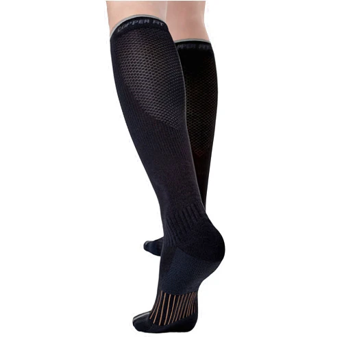 Copper Fit Energy Unisex Easy-On/Easy-Off Knee High Compression Socks