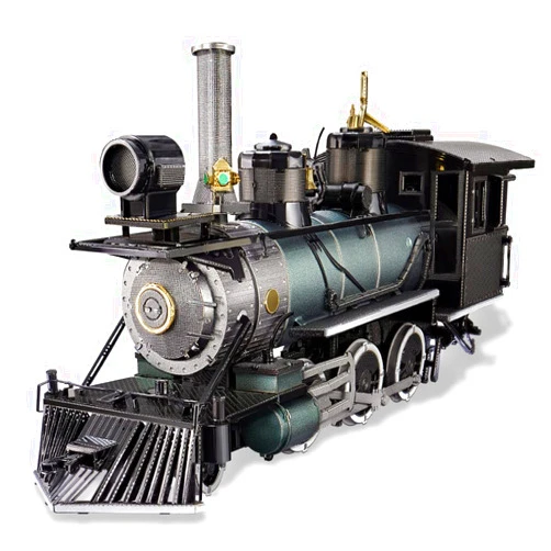 Piececool 3D Puzzle for Adults, Mogul Steam Engine Steamer 3D Metal Model Building Kits Challenging Assembly DIY Crafts Kits, Best Birthday Christams Gifts
