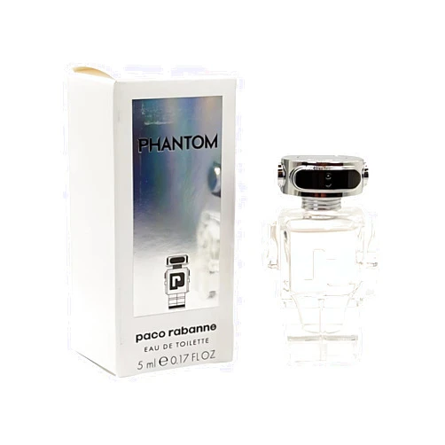 Paco Rabanne Phantom Perfume for Men Mini EDT Splash 0.17 Ounce