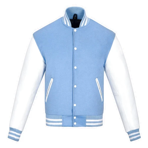 Sledwise Varsity Jacket Baseball Letterman Jacket– Wool and Leather Premium Quality Unisex Basketball Jacket