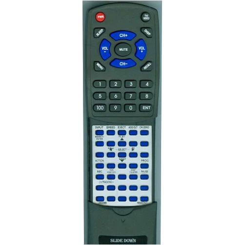Redi-Remote Replacement Remote Control for PANASONIC LSSQ02631, PVV4022A, RC1123607, LSSQ02632